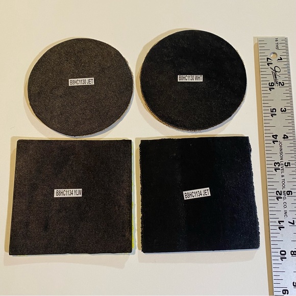 Beaded coasters, set of 4, round 3 1/2”, square 4” NWT - Picture 2 of 6